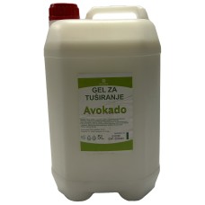 Gel za tuširanje, Avokado, 5l
